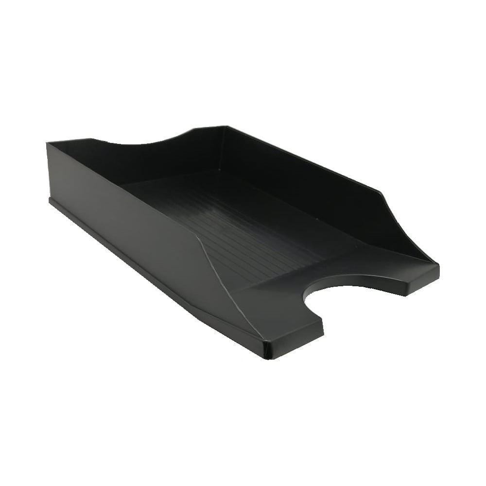 Изображение товара Лоток горизонтальный Осколпласт ЭКО черный/серый Гранд 510