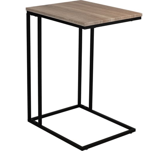 Изображение товара Стол придиванный Мебелик BeautyStyle 30 дуб сонома/черный 9089