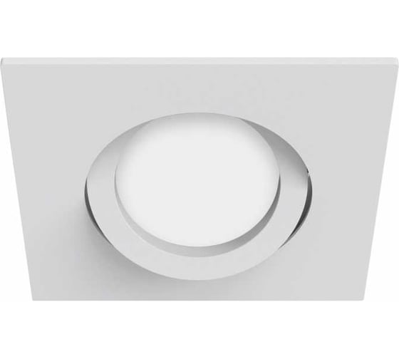 Изображение товара Светильник EKS MR16 SKILL квадрат белый, 90*75* мм, 0У-00001522