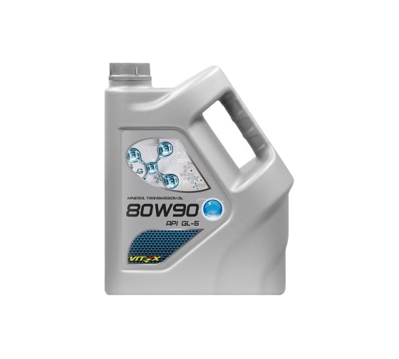 Изображение товара Масло VITEX 80W90 GL-5 трансмиссионное минеральное 4л V334601