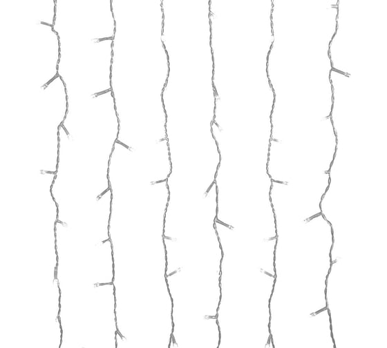 Изображение товара Гирлянда Водопад SHLights 300 светодиодов, теплый белый, с эффектом стекания LDCL300C-WW