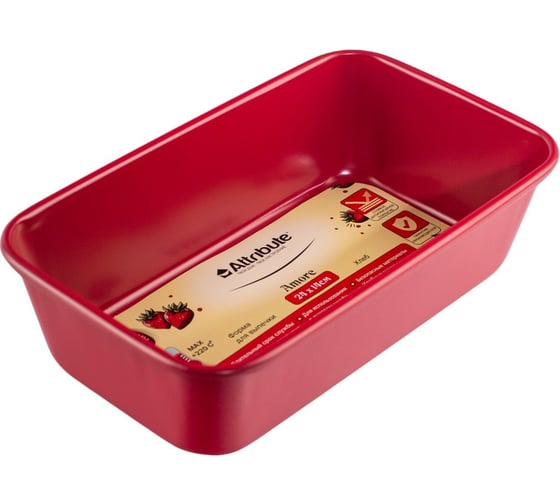 Изображение товара Форма для выпечки Attribute AMORE хлеб 240x140x65 мм ABA104