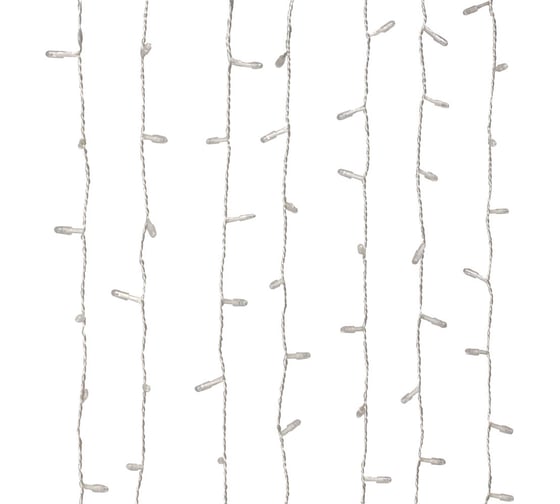 Изображение товара Гирлянда Занавес SHLights 2,5х1,5 метра 500 светодиодов, синий\белый OLDCL500-BW-E