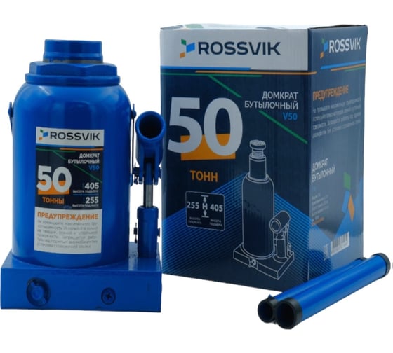 Изображение товара Домкрат бутылочный Rossvik г/п 50,0т V50