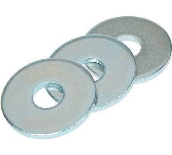 Изображение товара Усиленная шайба BEFAST DIN 9021, покрытие белый цинк М12, 10 кг 90211210S