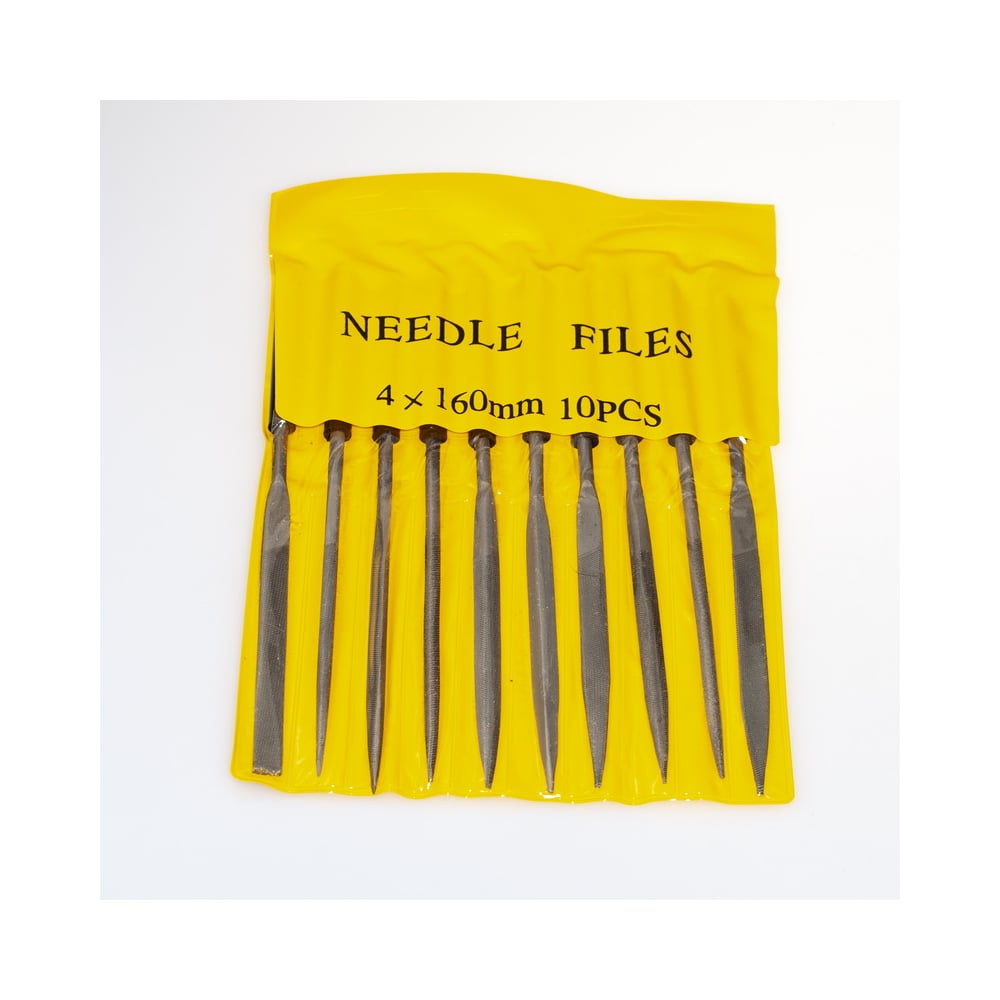 Изображение товара Набор надфилей Pro Legend 4x160мм 10 штук PL4871 для обработки металла