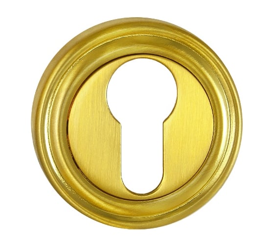 Изображение товара Накладка на цилиндр Ренц латунь матовая INET 16 SG