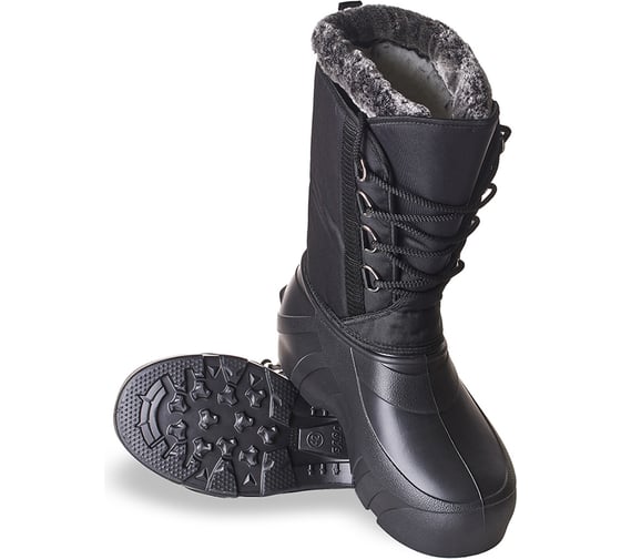 Изображение товара Сапоги мужские на галоше из ЭВА БАРСПРОФИ Б-16 на шнуровке, 40 см, черные, размер 43 38700