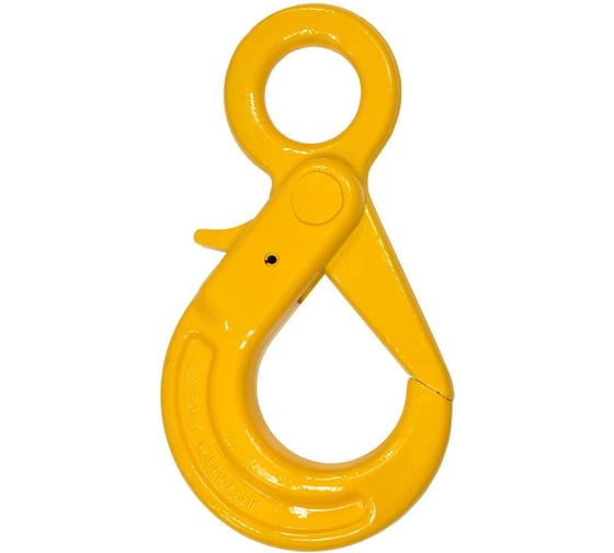 Изображение товара Крюк самозакрывающийся 3.15 т, (размер 10-8), 14 шт Сибталь 00000143