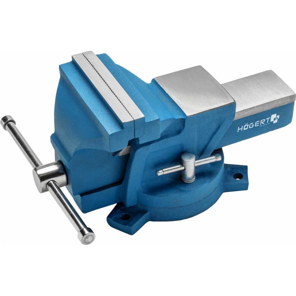 Изображение товара Тиски слесарные поворотные HOEGERT TECHNIK 200 мм NEW HT3B613