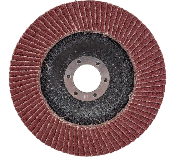 Изображение товара Круг лепестковый торцевой (125х22 мм; Р40) ТУНДРА 1124383
