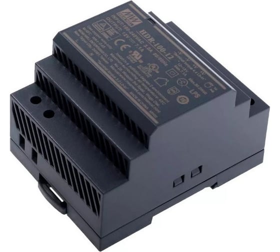 Изображение товара Источник питания Mean Well AC/DC HDR-100-12 Т02697842