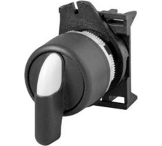 Изображение товара Переключатель Giovenzana с длинной ручкой, белый, 3 положения, 45 градусов, 1 возвр PSLB5T2