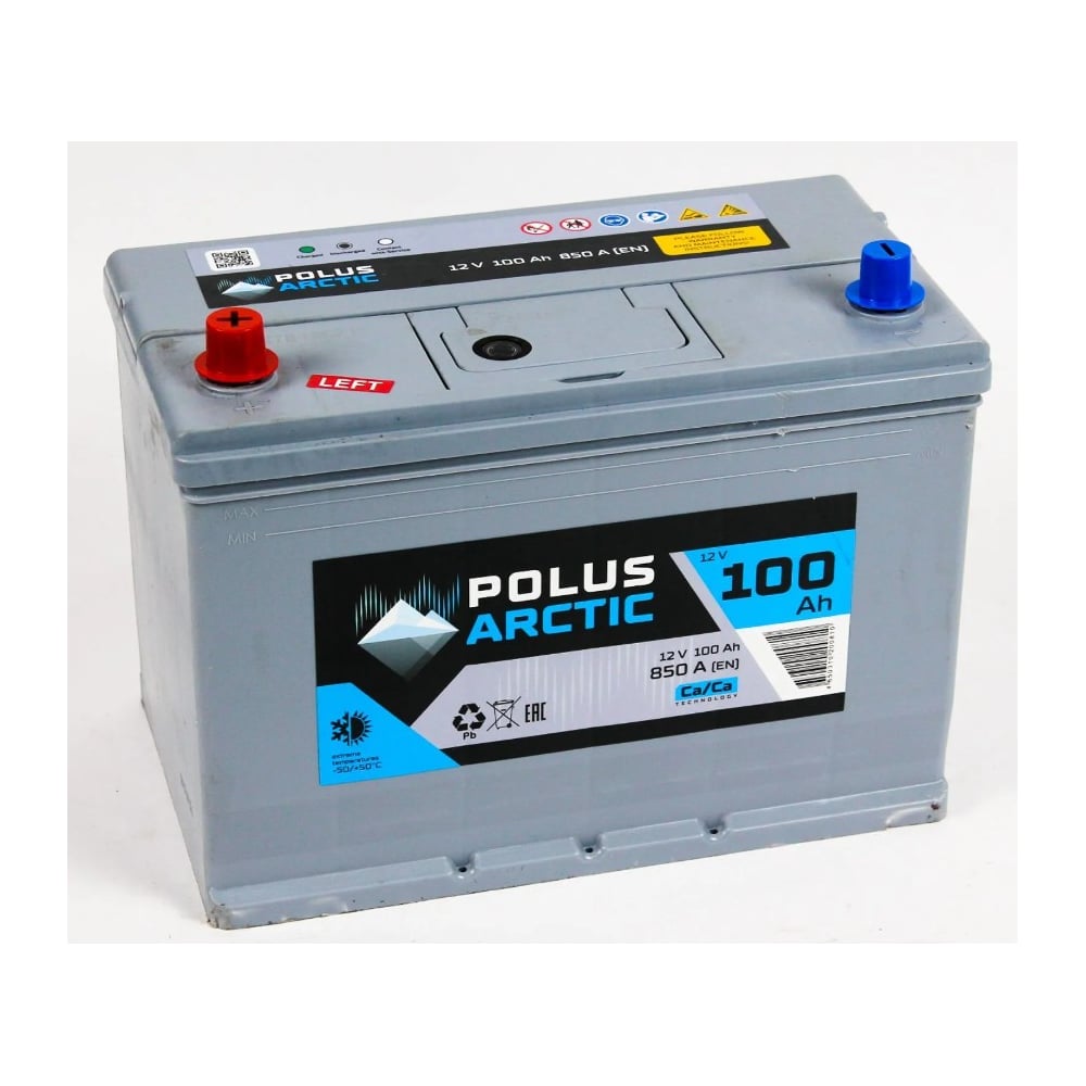 Изображение товара Аккумулятор POLUS ARCTIC 6СТ-100.1 100Ач 12В для автомобиля
