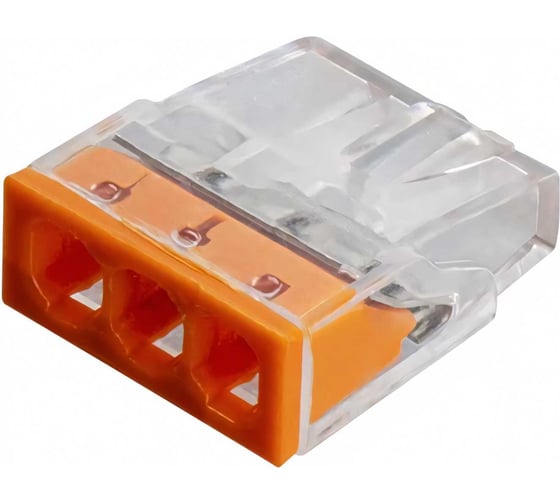 Изображение товара Клеммы монтажные Navigator 95 173 NTC-NC-01-3-r (5 штук/упаковка) 95173