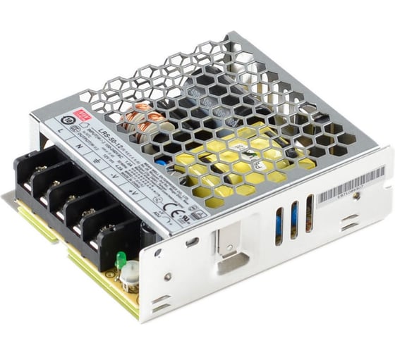 Изображение товара Источник питания Mean Well AC/DC LRS-50-12 Т02293037