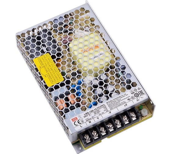 Изображение товара Источник питания Mean Well AC/DC LRS-150-15 Т02293056