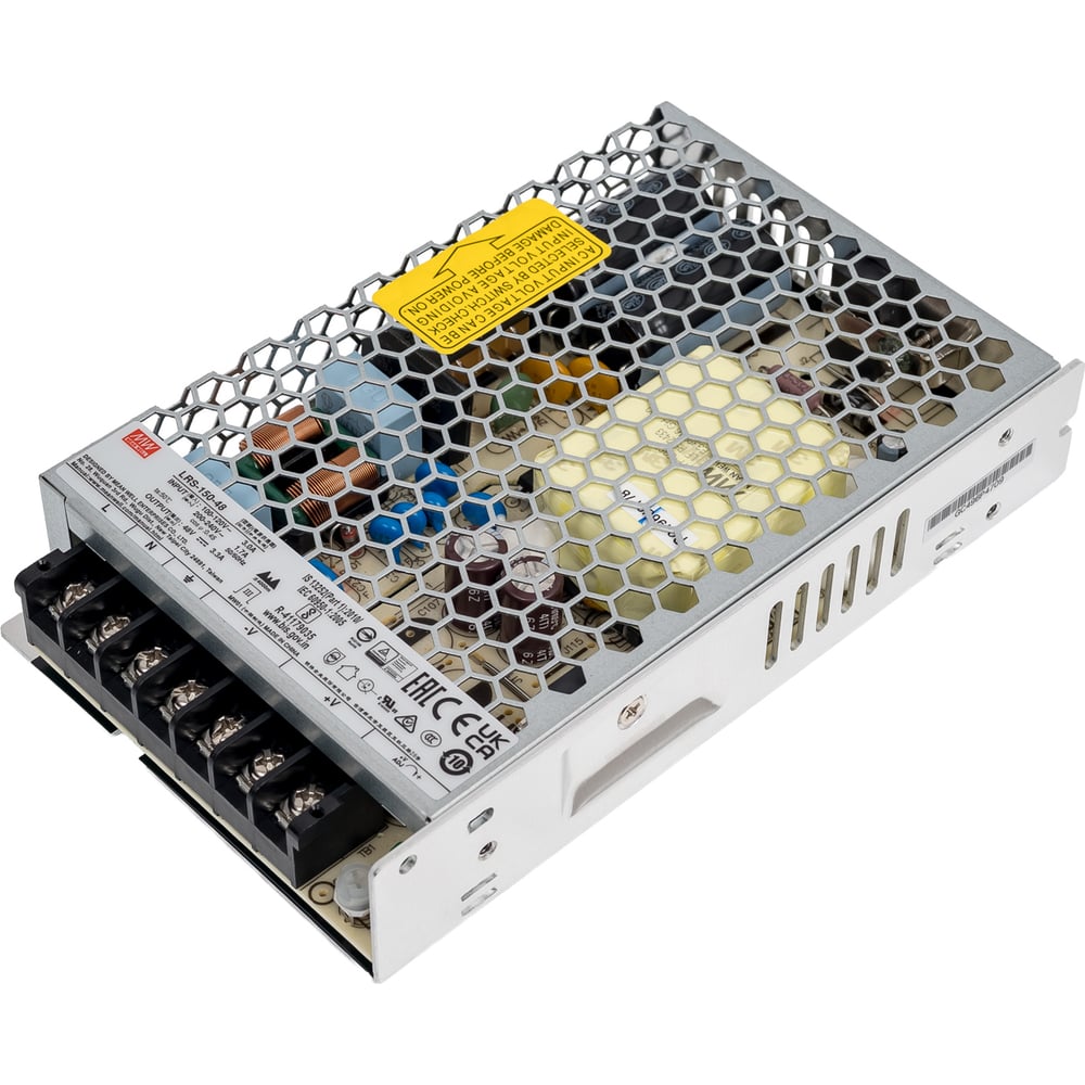 Изображение товара Источник питания Mean Well AC/DC LRS-150-48 48 В 158 Вт промышленные характеристики