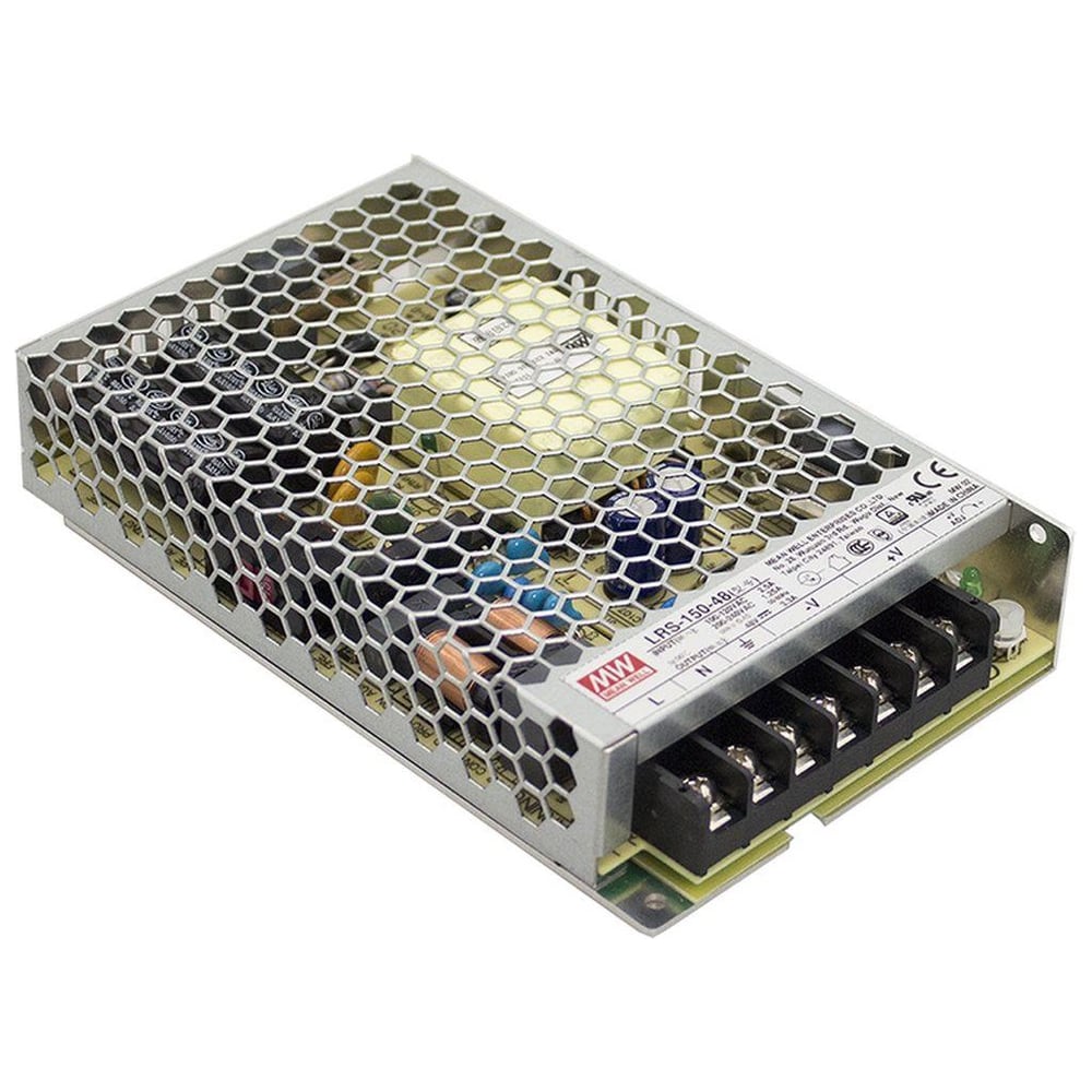 Изображение товара Источник питания Mean Well AC/DC LRS-150-48 Т02293058 Изображение товара Источник питания Mean Well AC/DC LRS-150-48 Т02293058