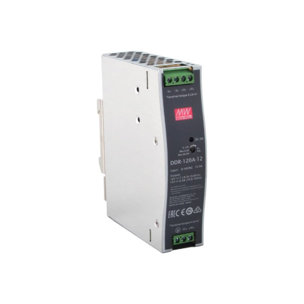 Изображение товара Источник питания Mean Well DC/DC DDR-120A-12 Т03039542 надежный конвертер