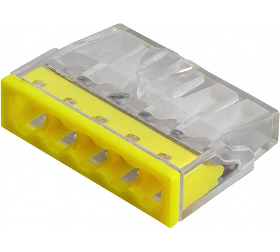 Изображение товара Клеммы монтажные Navigator 95 175 NTC-NC-01-5-r (5 штук/упаковка) 95175