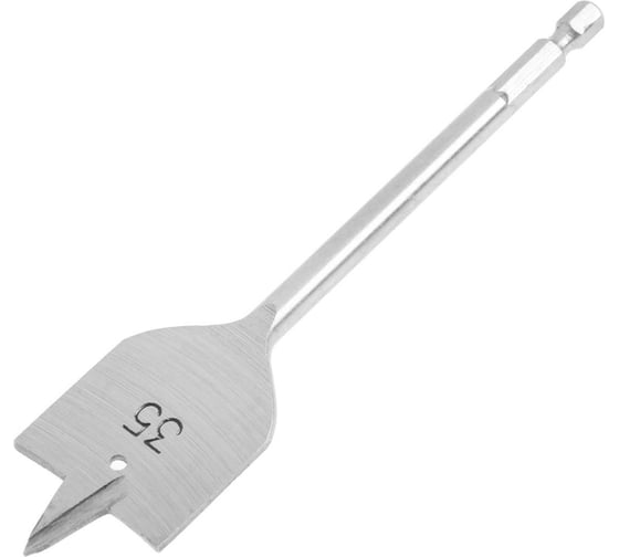 Изображение товара Сверло по дереву перовое (35х152 мм; шестигранный хвостовик) TUNDRA 1032503