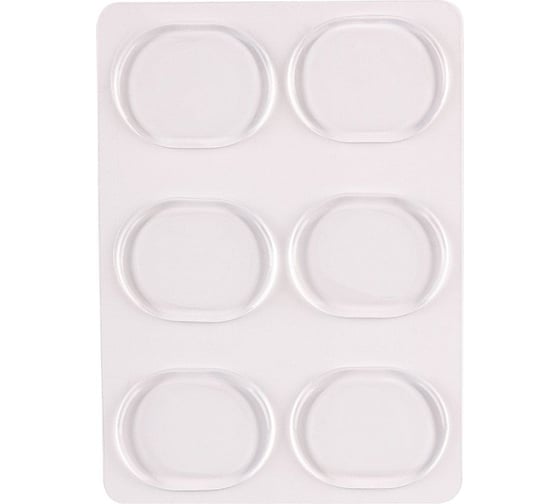 Изображение товара Накладки-подушечки для обуви Рыжий кот от мозолей и натирания, самоклеящиеся, в наборе 6 шт. 107991