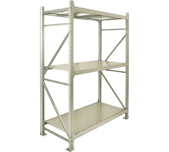 Изображение товара Стеллаж ООО ФУРАМА СГР 2000x1600x600 мм, 3 уровня хранения СГР201660-3