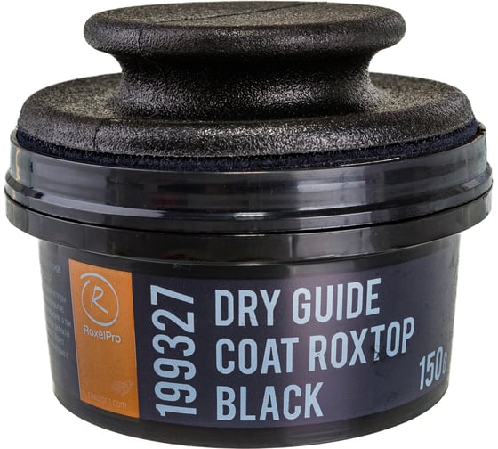 Изображение товара Сухое проявочное покрытие с аппликатором RoxelPro ROXTOP чёрное, 150 гр 199327