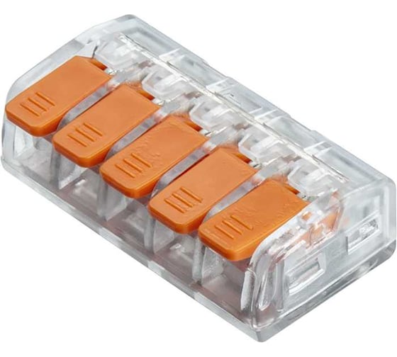 Изображение товара Клеммы монтажные Navigator 95 183 NTC-R2-5-r (5 штук/упаковка) 95183