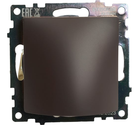 Изображение товара Механизм кабельного вывода STEKKER серия Катрин, шоколад, GLS00-7116-04, 49468