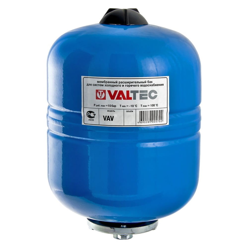 фото Бак расширительный для гвс и хвс (24 л) valtec vt.av.b.060024