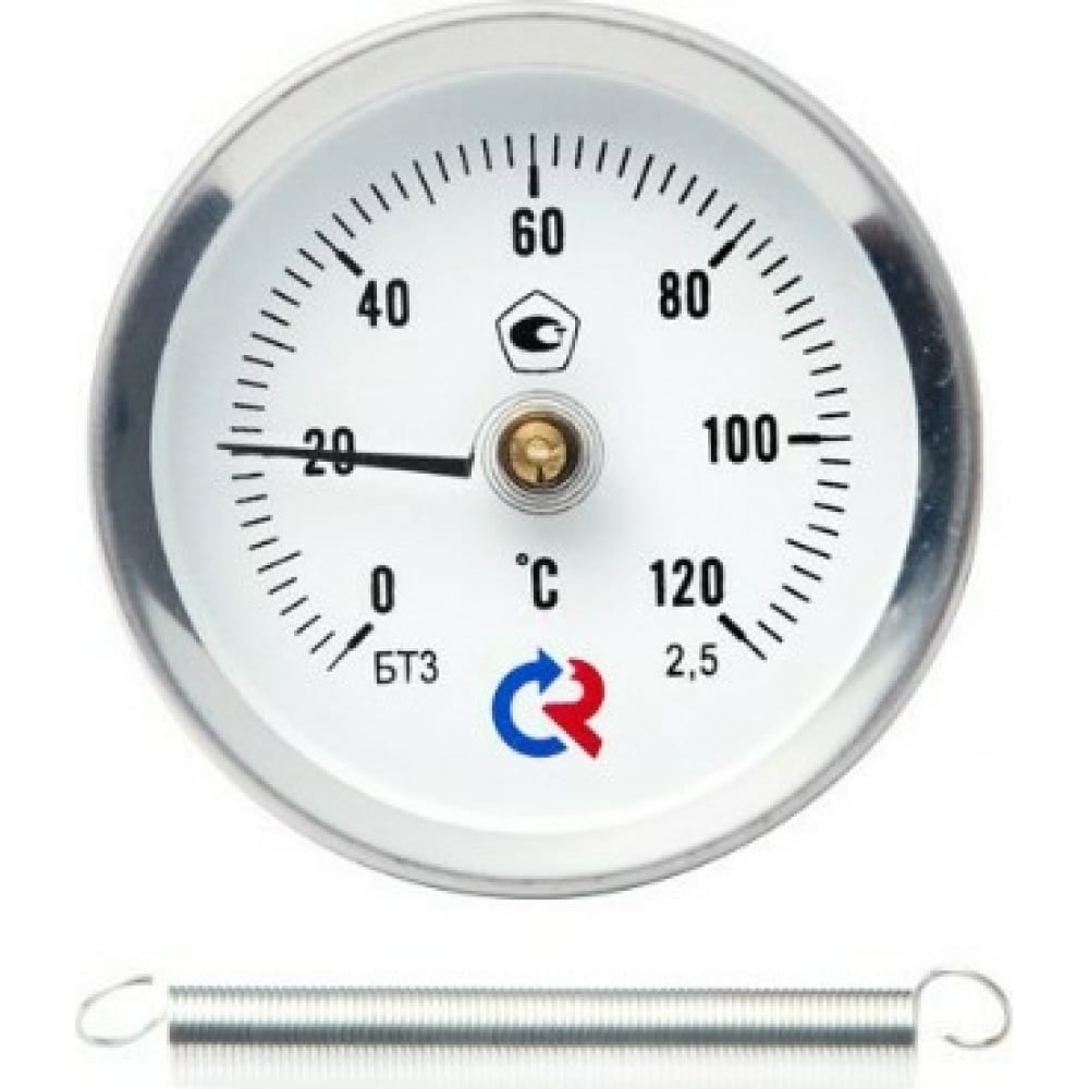 Накладной термометр Valtec термометр росма бт 30 010 накладной с пружиной 0 150°с 63мм кт 2 5