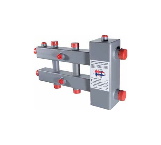 Изображение товара Гидроразделитель с коллектором (5 контуров; до 70 кВт) VALTEC VTc.100.SH.070605