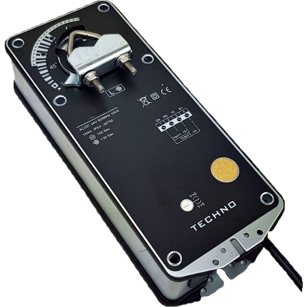 Изображение товара Электропривод воздушной заслонки 24V SC-20DF 20Nm IP54