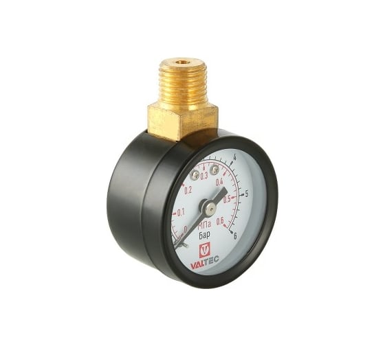 Изображение товара Манометр для редуктора давления (1/4"; 0-6 бар) VALTEC VT.TM40.VC.02
