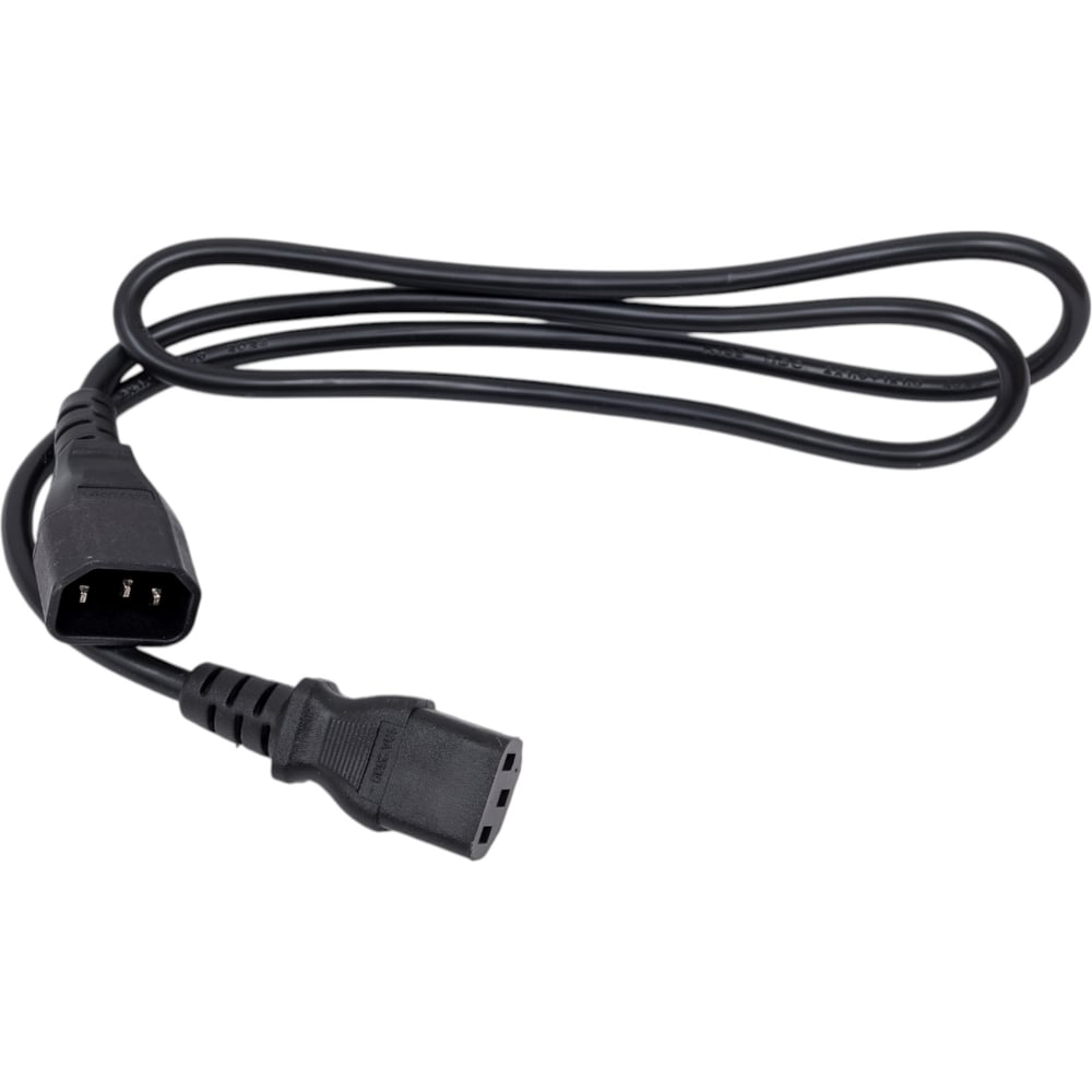 Изображение товара Комплект кабелей Filum FL-PC-C13/C14-C1-1.0-BK 5шт, ПВС-АП 3x1.0 С13 - C14, 220/250В, 10А, черный, 1м FL-PC-C13/C14-C1-1.0-BK/5