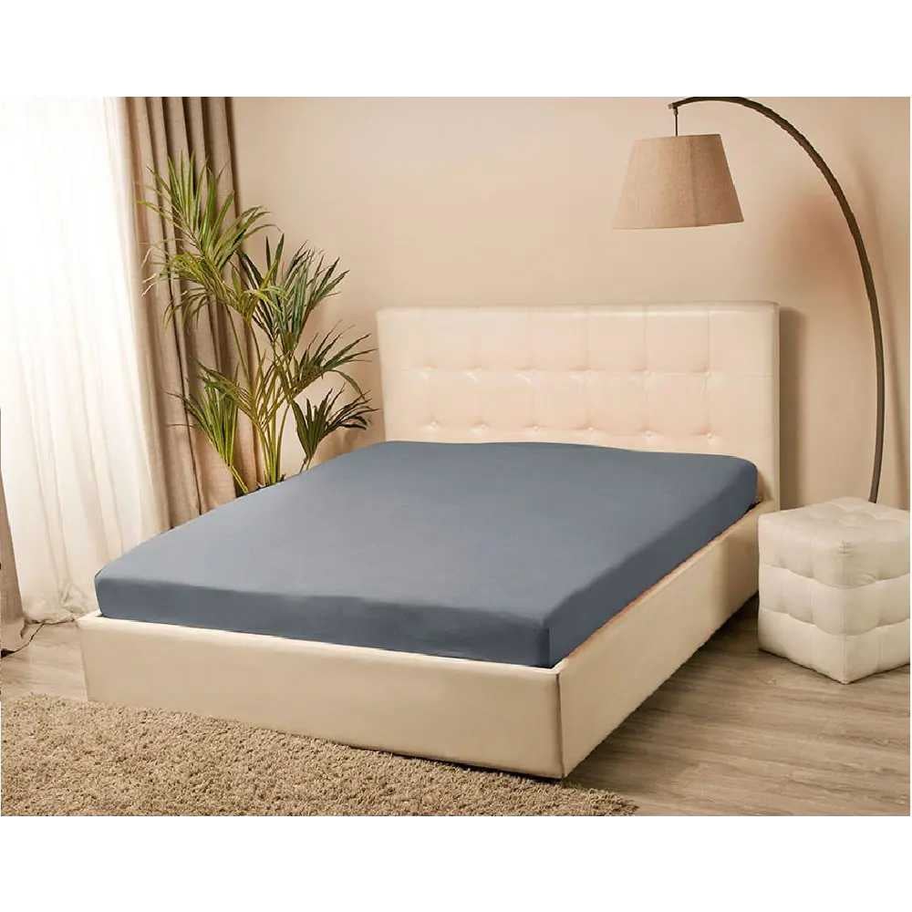 Изображение товара Простыня EDELSON TENCEL 180x200x30cм, арт. EPT-180 графит