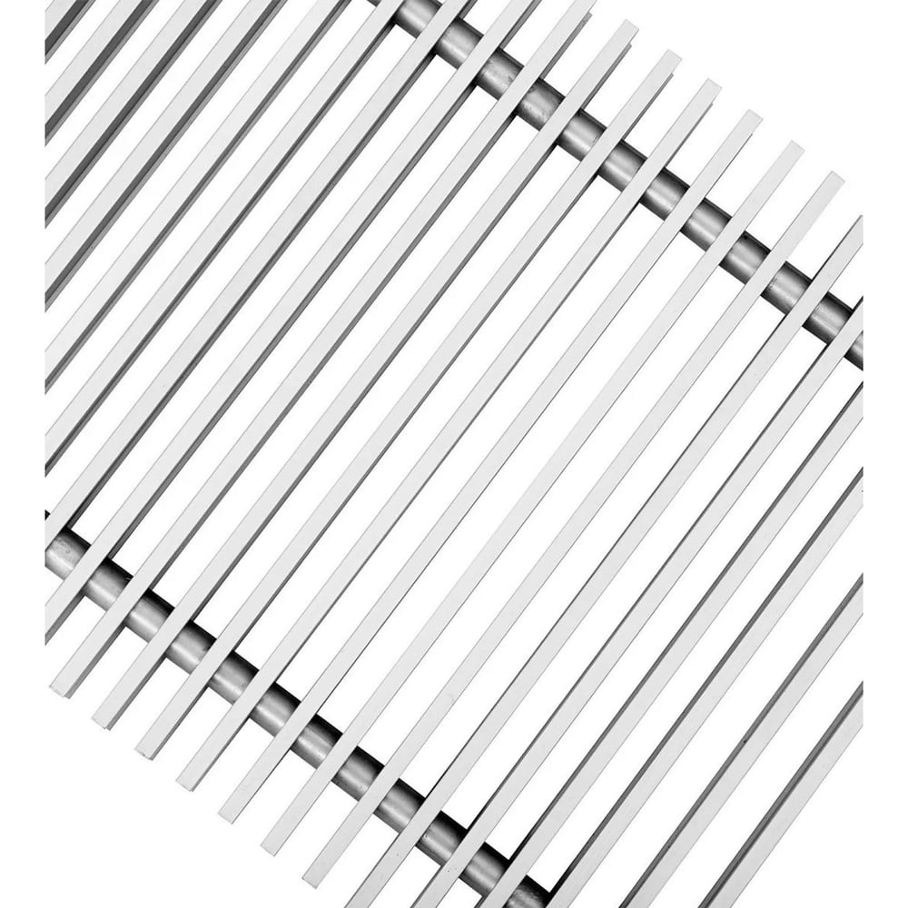 Рулонная алюминиевая решетка TECHNO однорядная алюминиевая решетка ventart