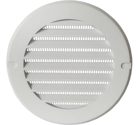 Изображение товара Решетка круглая с сеткой с фланцем d100 мм Эвент РК100с