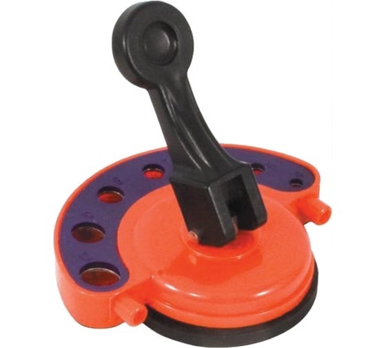 Изображение товара Кондуктор пластиковый для коронок алмазных 4-12 мм, с присоской и подачей воды METALLICA Optima 902066