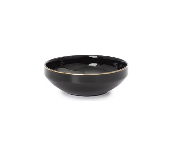 Изображение товара Салатник DOMENIK BLACK GOLD 14 см DM3013