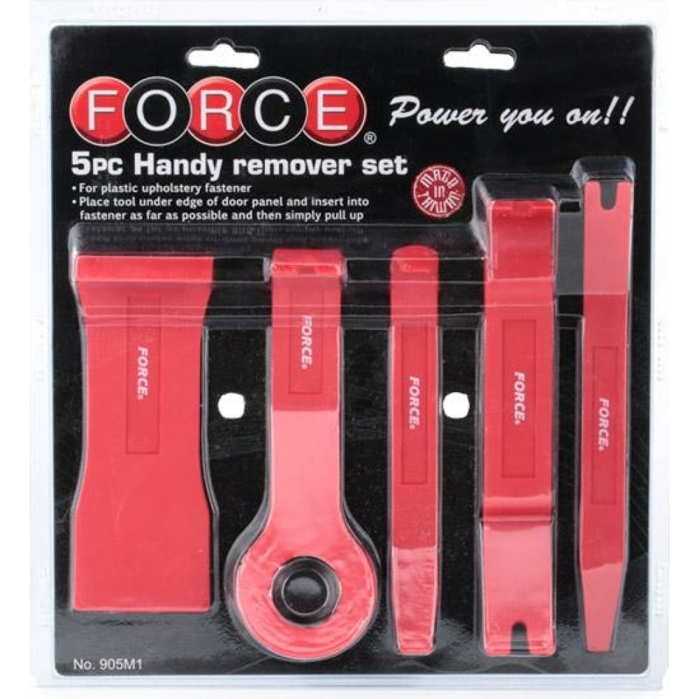 Набор лопаток для разборки обшивки FORCE набор для разборки внутренней обшивки салона rockforce