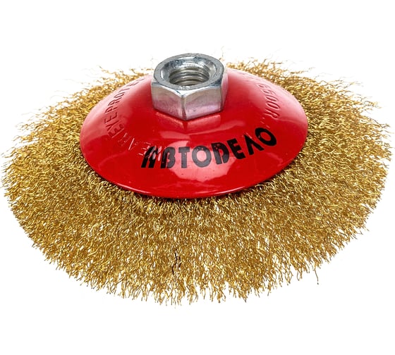 Изображение товара Щетка зачистная плоская (125 мм; М14х2) Автоdело 44047