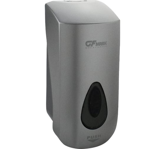 Изображение товара Дозатор GFmark для пены 1000 мл, АБС пластик, цвет СЕРЫЙ. 654