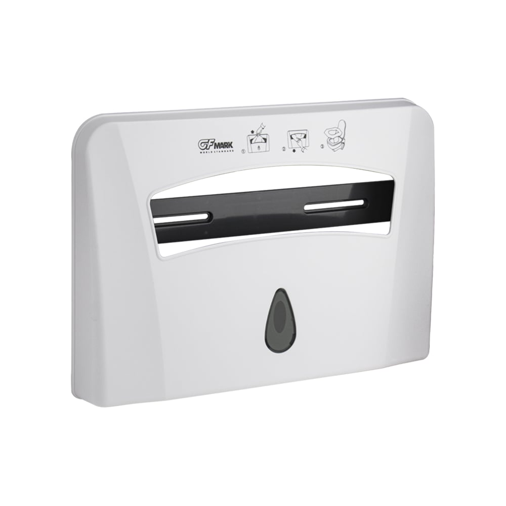 Изображение товара Диспенсер одноразовых сидений на унитаз GFmark 913 82104, настенный, ABS пластик, серия WHITE