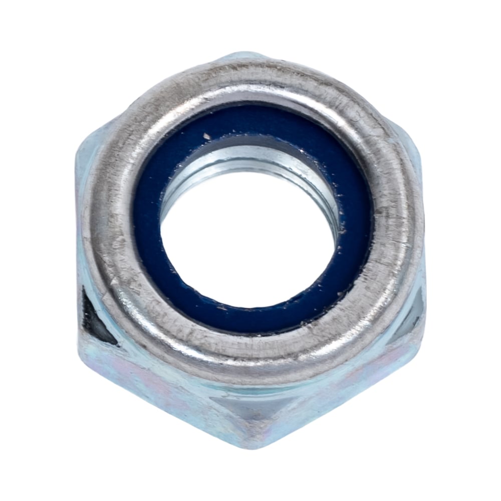 Изображение товара Гайка SWFS DIN985 М10, 4 шт., крепеж из стали с цинковым покрытием