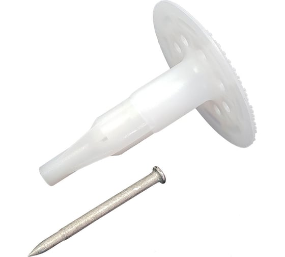 Изображение товара Тарельчатый дюбель с гвоздем GNG GNINR-60-6-IP - упаковка 100 шт GNINR606IP