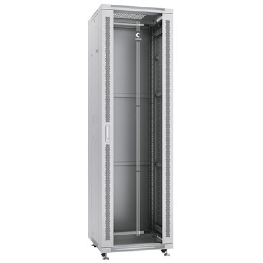 Монтажный телекоммуникационный напольный шкаф для оборудования Cabeus шкаф напольный с ящиком неро 40x82 5x58 см лдсп серый