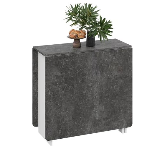 Изображение товара Стол-книжка ТриЯ тип 2, Белый/Ателье темный 215629